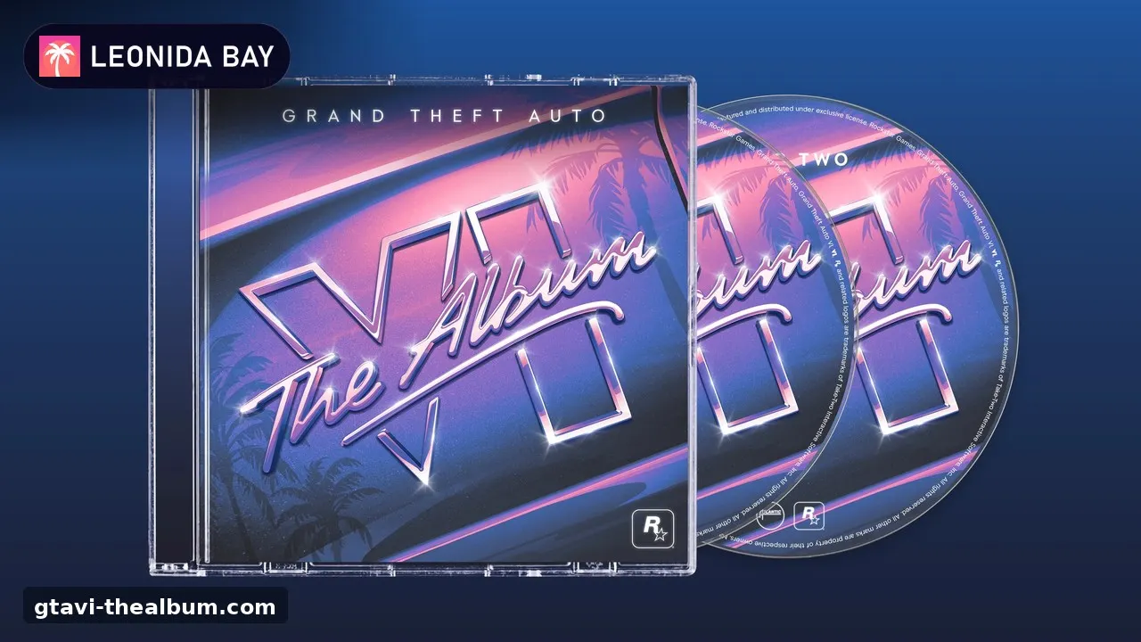 Portada: GTA 6 sin disco: caja con código y música en vinilo y CD