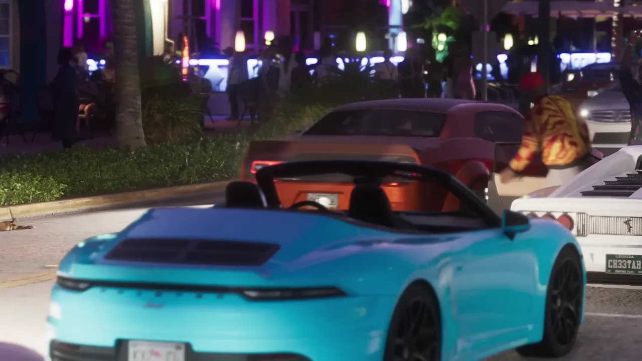 Pfister Comet S2 Cabrio in GTA 6 (Trailer 1)