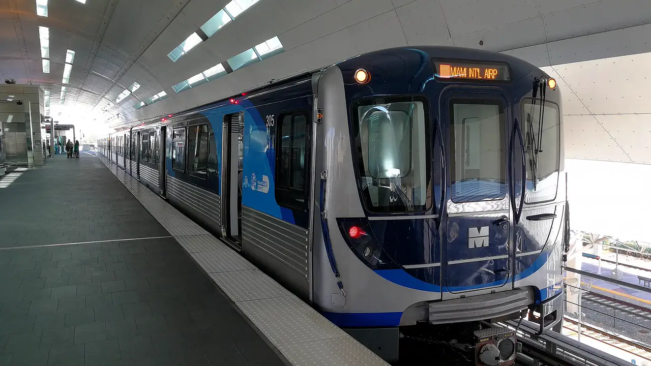 Metrorail de Miami, foto real