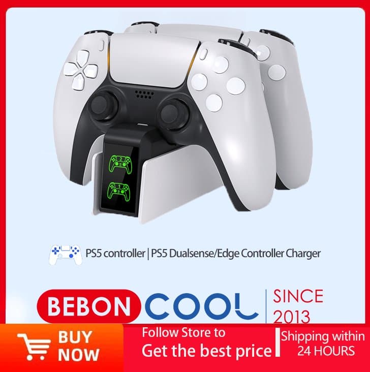 Cargador dual para mandos de PS5
