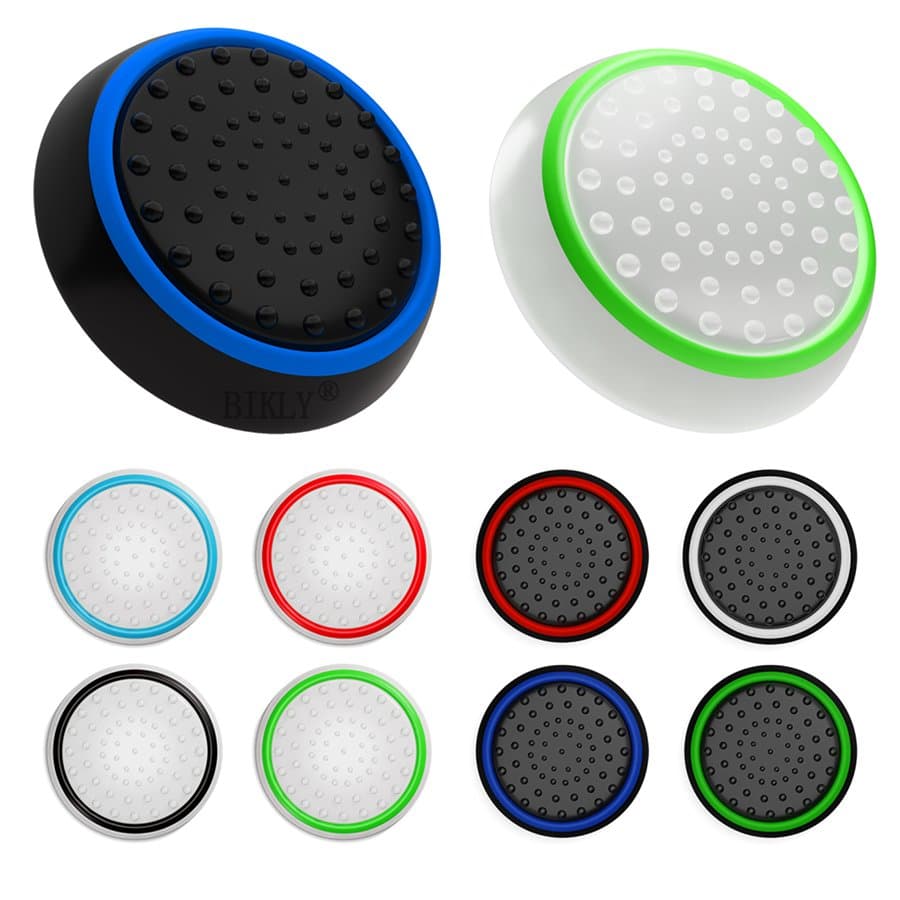 Grips luminosos de silicona para joysticks