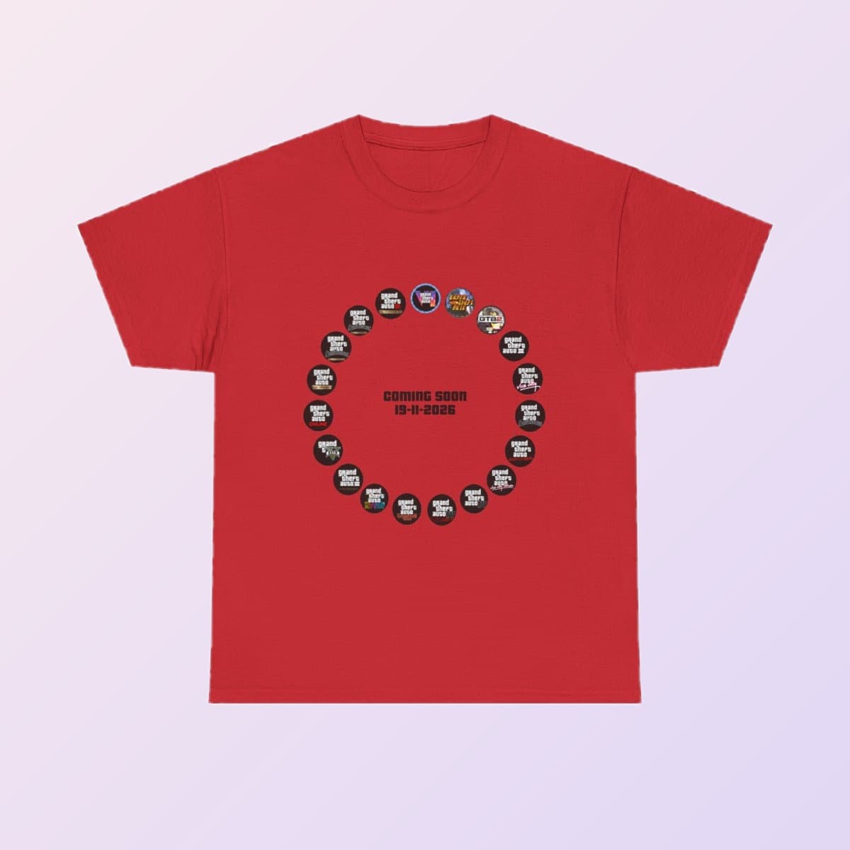 Rueda de sagas — Rojo (frontal)