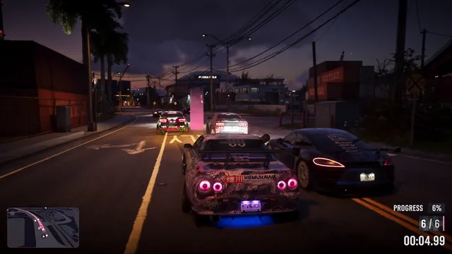 Tuned no. 08 sports car (Skyline GT-R type) in Extended Look (20:21)