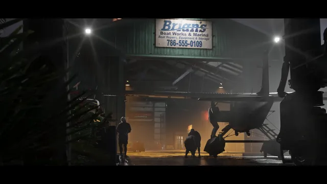 Brian's marina floatplane in Trailer 2 (1:25)