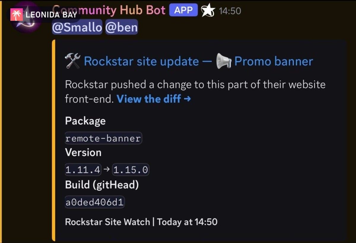 Portada: GTA 6: Rockstar borra el banner de reservas, ¿tráiler 3 a la vista?