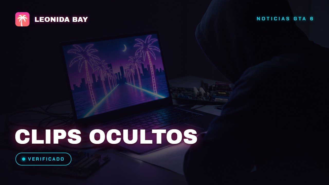 Portada: Two GTA 6 clips found hidden on the official website: Vice City at night and a stroll on the beach