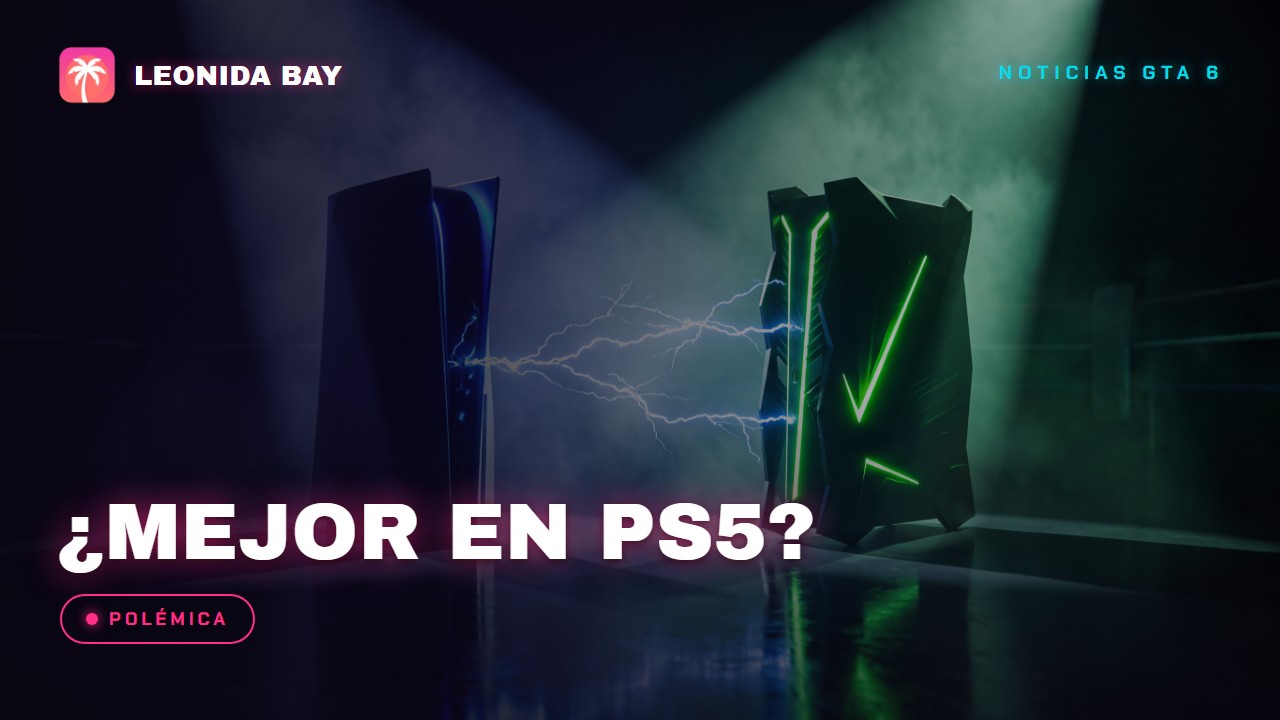 Portada: "Plays best on PS5": Sony and Rockstar ignite the console war while Microsoft pushes back