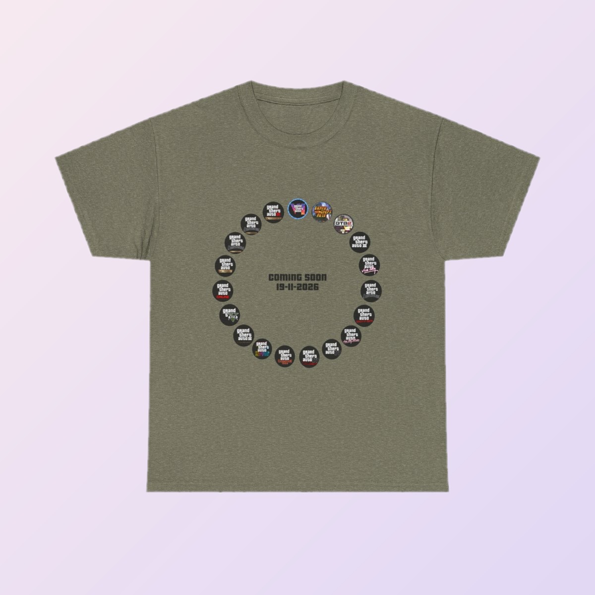 Rueda de Emisoras — Verde militar (frontal)